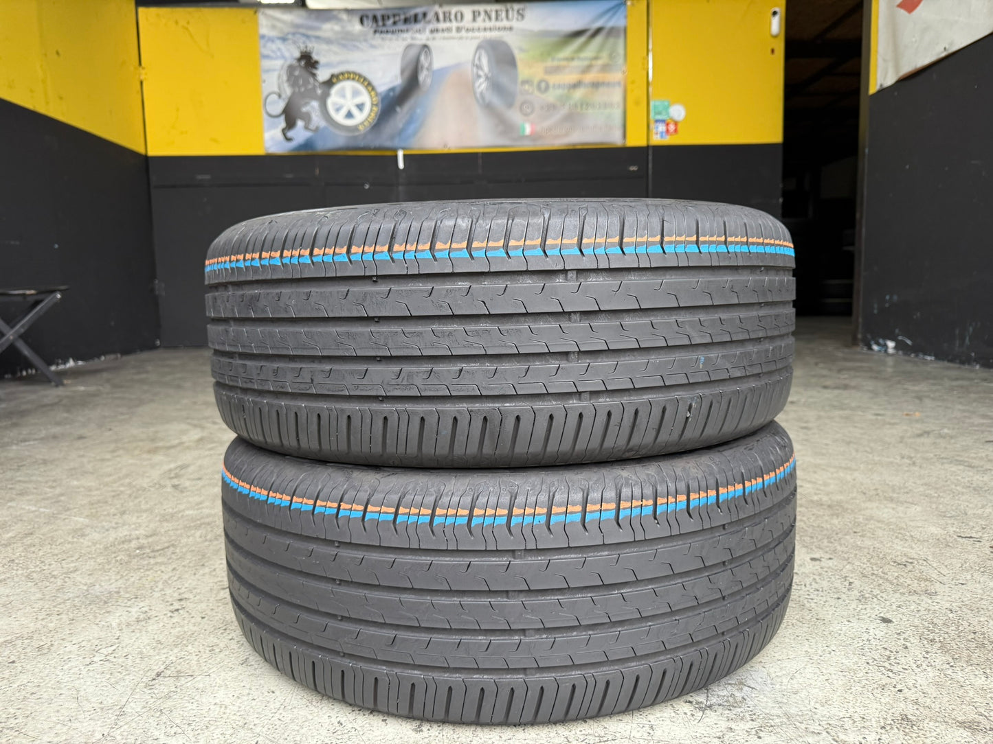 Usato: 2 Gomme 235/50R19 99V Continental Estive 85% residui