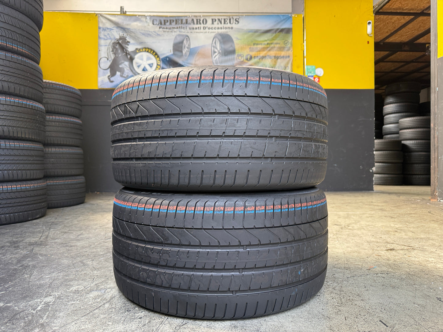 Usato: 2 Pneumatici Pirelli P Zero 315/30R22 107Y XL FP N0 Estivi 85% Residui