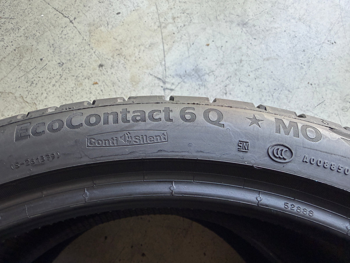 Usato: 2 Pneumatici Continental EcoContact 6Q 245/35R21 96Y XL * MO ContiSilent Estive 95% Residui