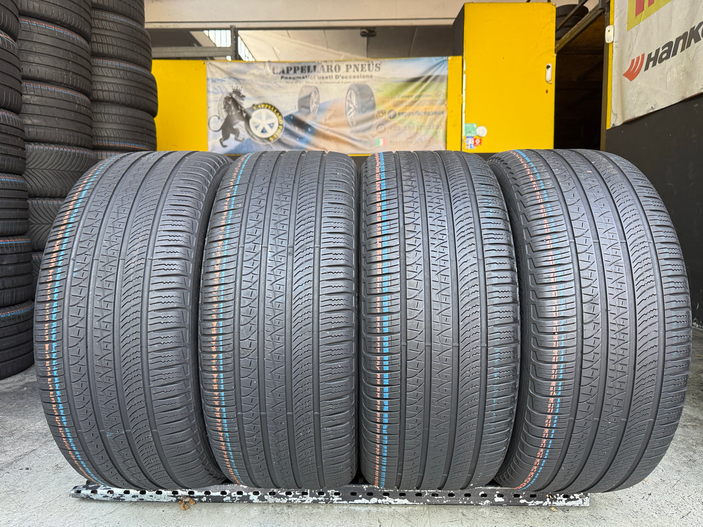 Usato: 4 Pneumatici Pirelli Scorpion Zero All Season 285/45R22 114Y XL LR PNCS 80-85% Residui DOT 2025