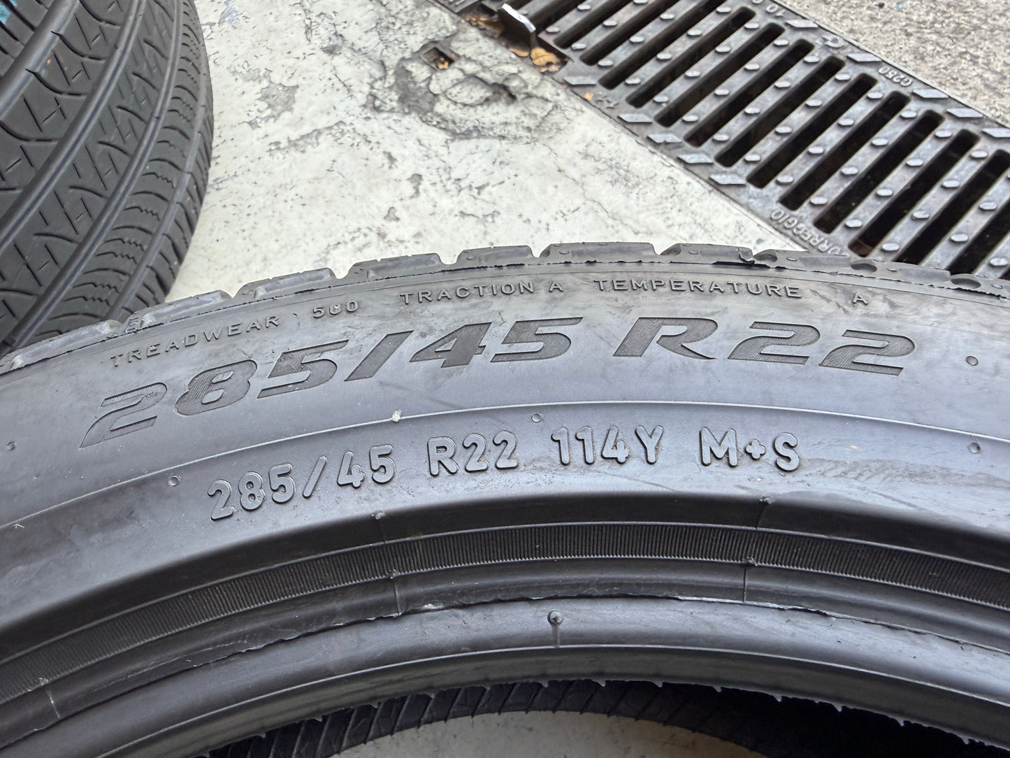 Usato: 4 Pneumatici Pirelli Scorpion Zero All Season 285/45R22 114Y XL LR PNCS 80-85% Residui DOT 2025