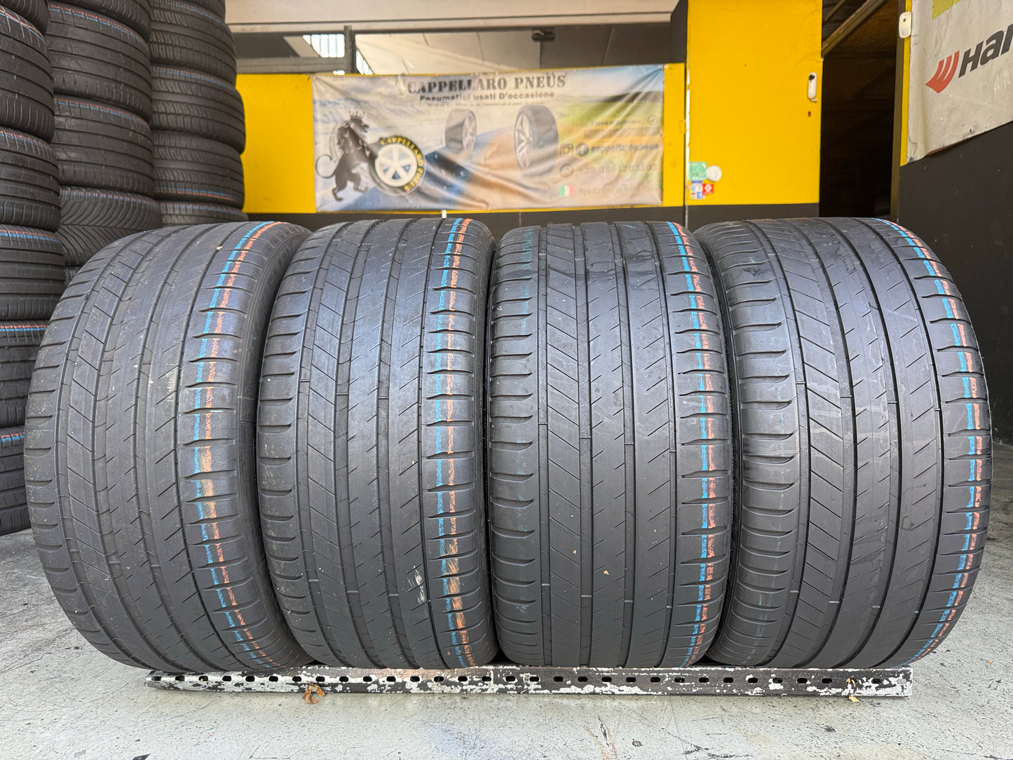 Usato: 4 Pneumatici Michelin Latitude Sport 3 265/40R21 101Y + 295/35R21 103Y Estive 85% Residui