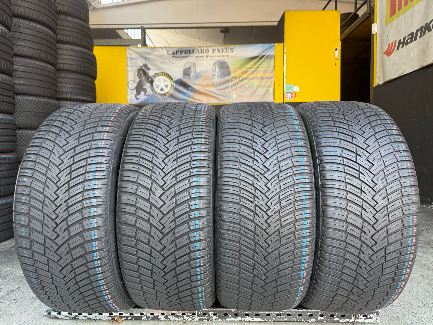 Usato: 4 Pneumatici Pirelli Scorpion All Season SF2 275/45R21 110Y XL M+S 3PMSF 80-90% Residui