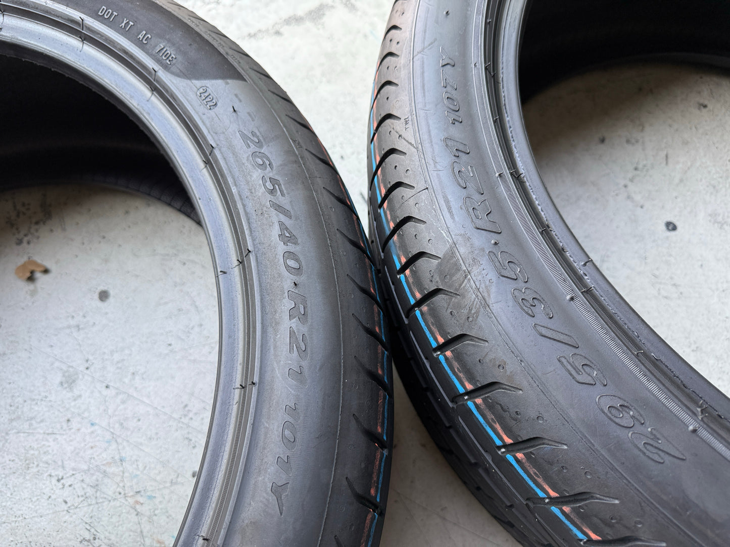 Usato: 4 Pneumatici Pirelli P Zero 265/40R21 101Y + 295/35R21 107Y XL N0 Porsche Estive 85-90% Residui