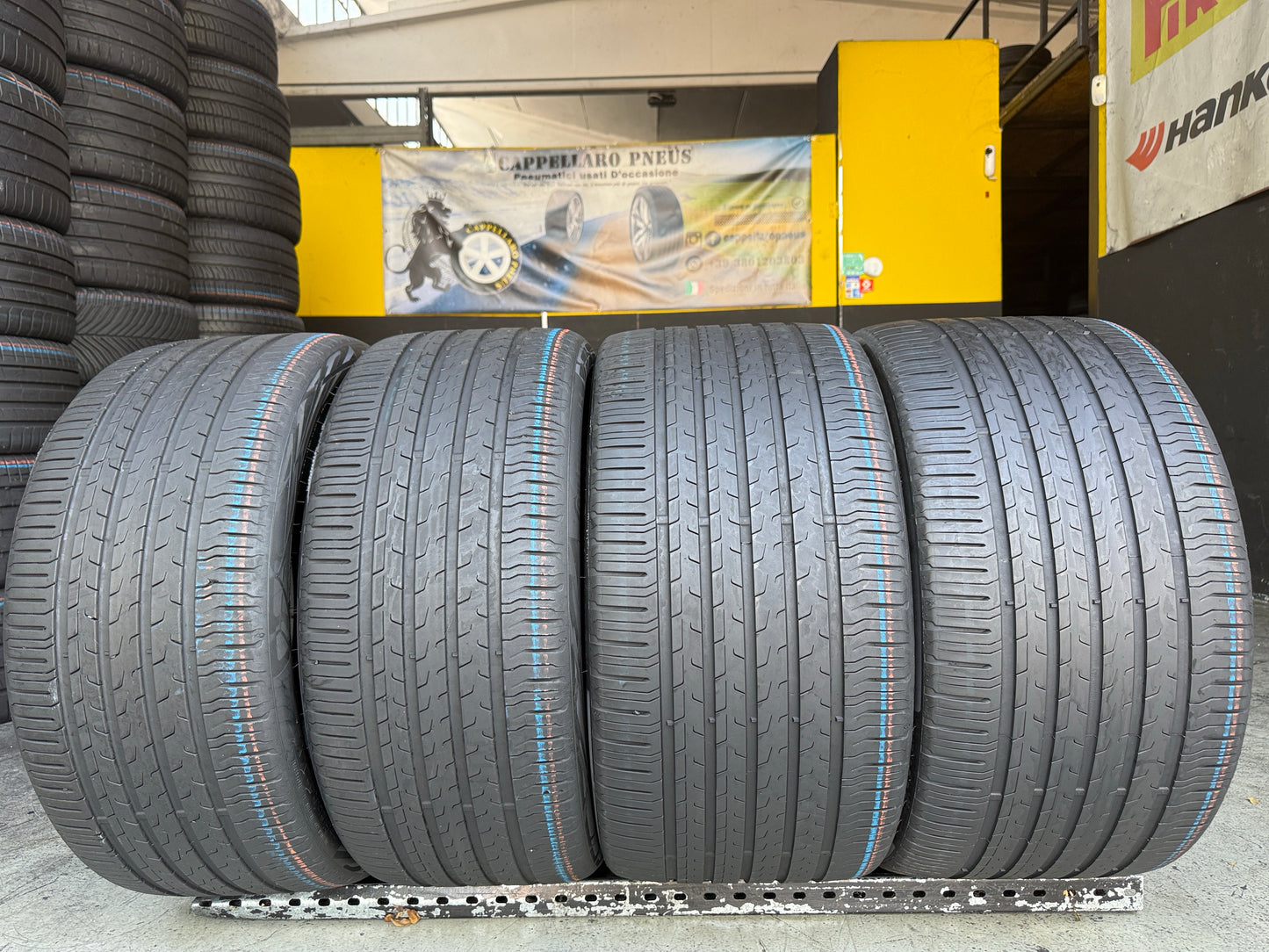 Usato: 4 Pneumatici Continental EcoContact 6 275/35R22 104Y + 315/30R22 107Y XL * BMW EVc Estive 90% Residui
