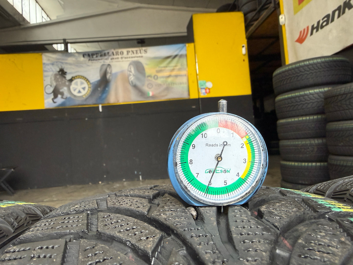 Usato: 4 Gomme 215/45R17 91V XL Nankang Invernali 80/85% residui