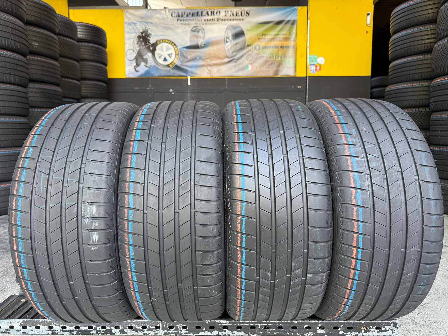Usato: 4 Pneumatici Bridgestone Turanza T005 225/40R18 92Y XL Estivi 85% Residui