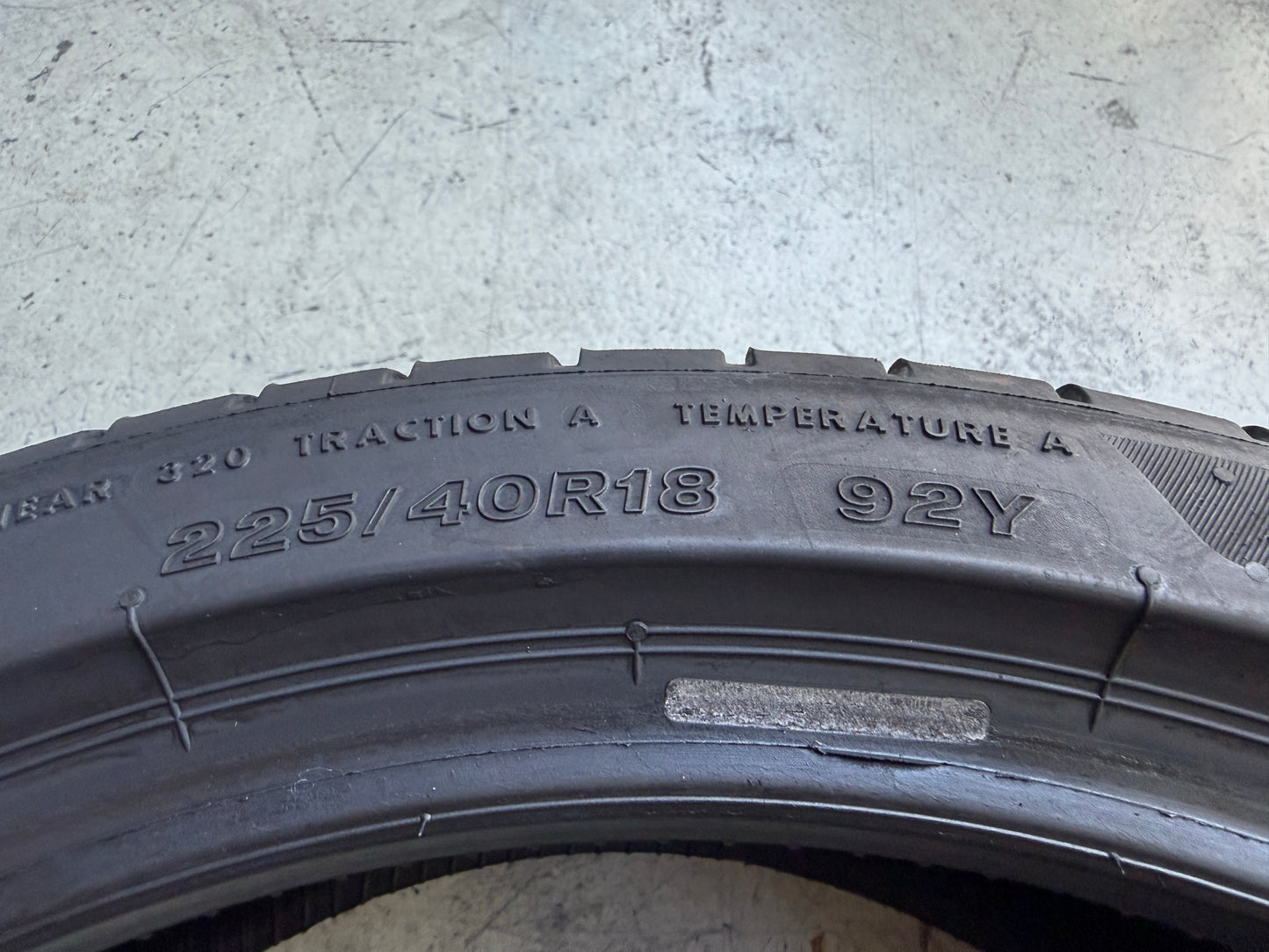 Usato: 4 Pneumatici Bridgestone Turanza 6 225/40R18 92Y XL Estivi 85% Residui