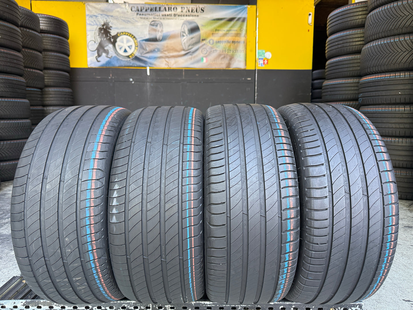 Usato: 4 Pneumatici Michelin Primacy 4 225/40R18 92Y XL Estivi 85% Residui