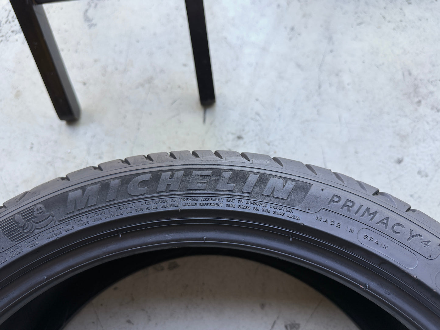 Usato: 4 Pneumatici Michelin Primacy 4 225/40R18 92Y XL Estivi 85% Residui