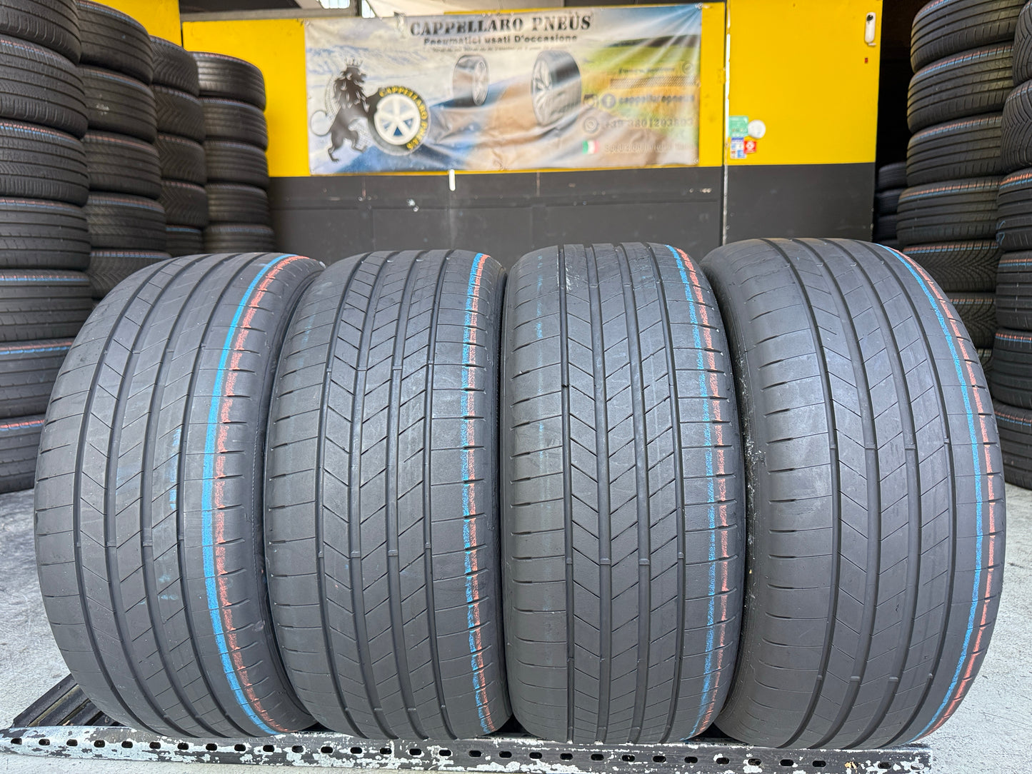 Usato: 4 Pneumatici Goodyear Eagle F1 Asymmetric 6 225/40R18 92Y XL MFS Estivi 85% Residui