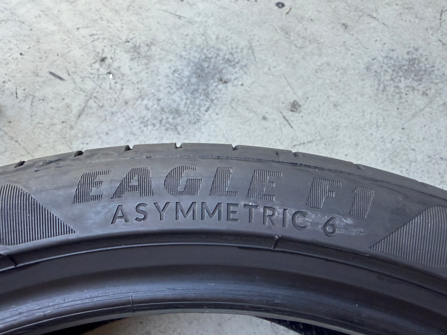 Usato: 4 Pneumatici Goodyear Eagle F1 Asymmetric 6 225/40R18 92Y XL MFS Estivi 85% Residui