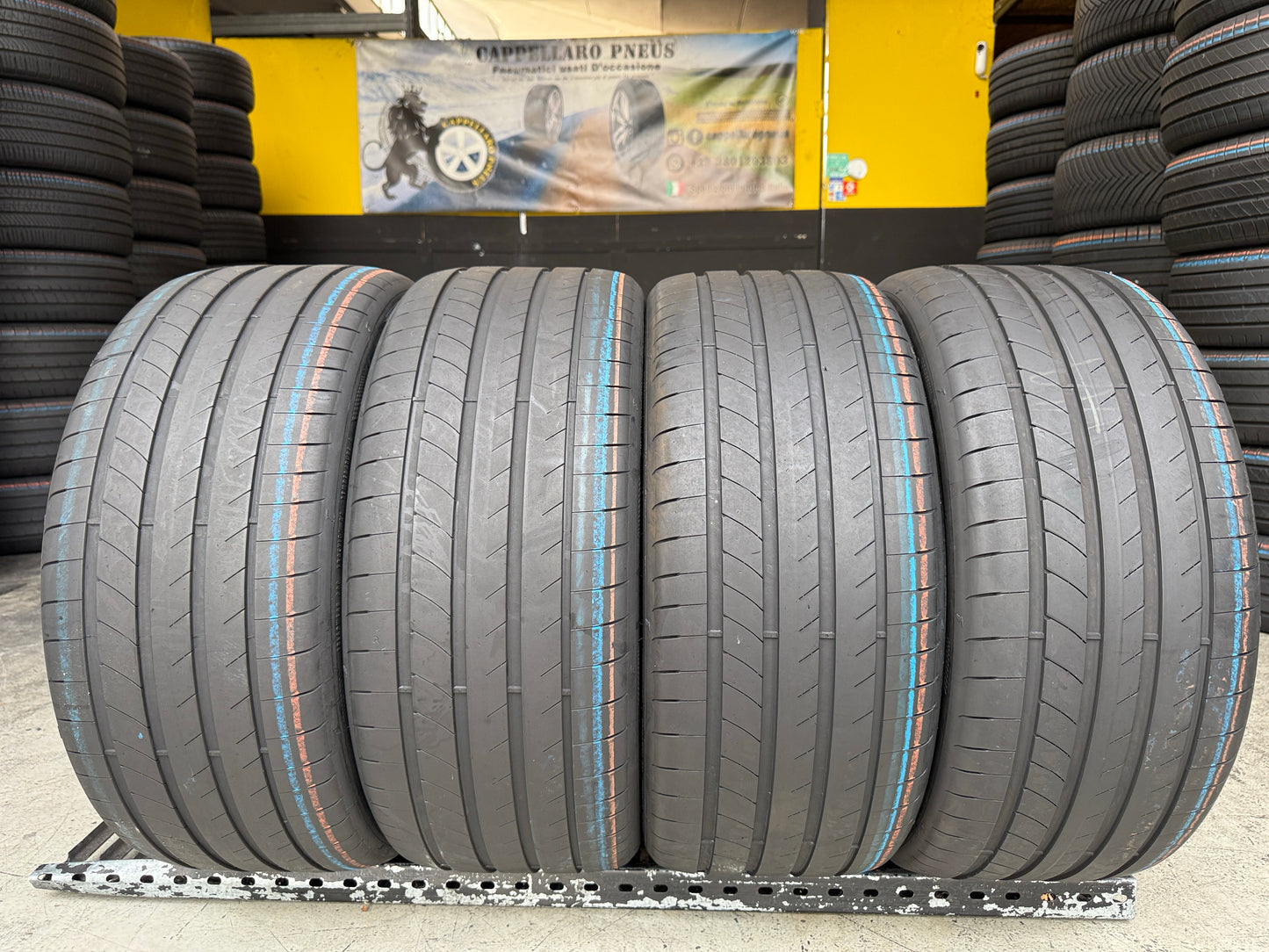 Usato: 4 Pneumatici Goodyear Eagle F1 SuperSport 245/35R20 98Y XL HL SCT EVR R0 Estivi 90% Residui
