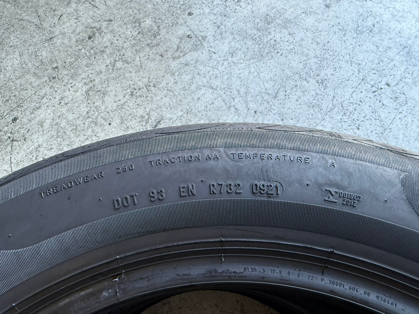 Usato: 2 Gomme 225/55R17 101W XL Pirelli Estivi 80% Residui