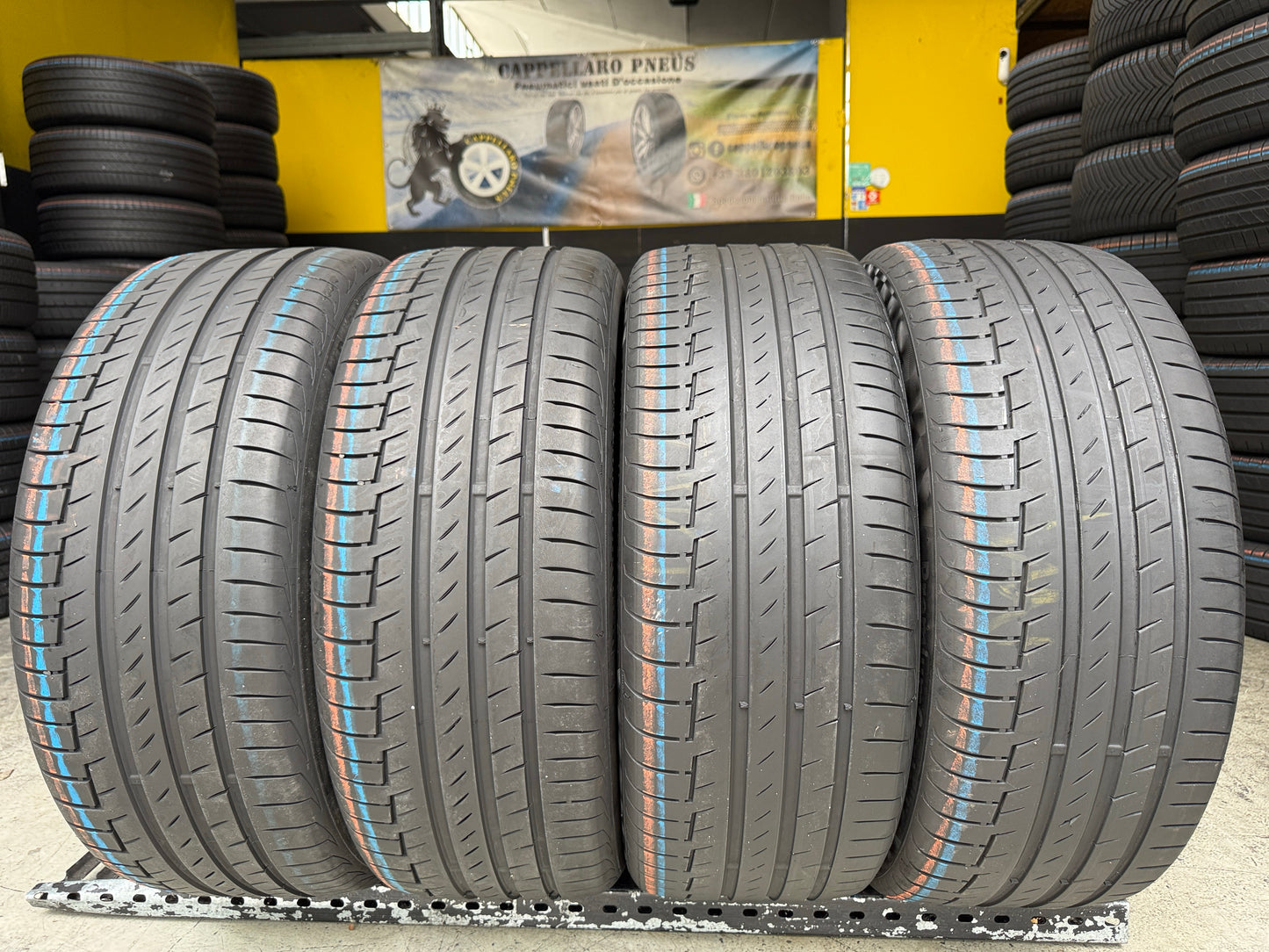 Usato: 4 Pneumatici Continental PremiumContact 6 245/45R20 103V XL Estivi 85-90% Residui