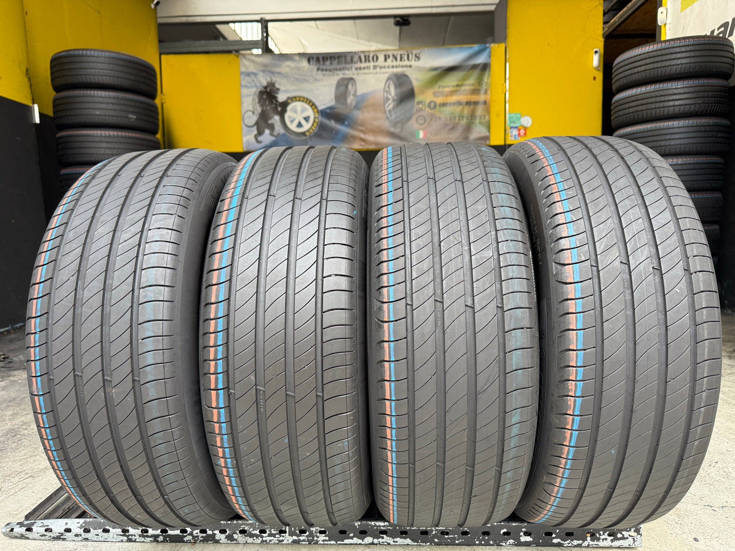 Usato: 4 Pneumatici Michelin e.Primacy 225/55R19 103V XL Estivi 90% Residui