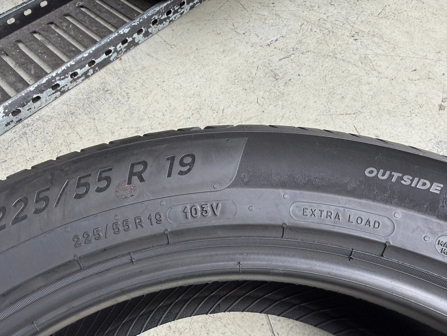 Usato: 4 Pneumatici Michelin e.Primacy 225/55R19 103V XL Estivi 90% Residui
