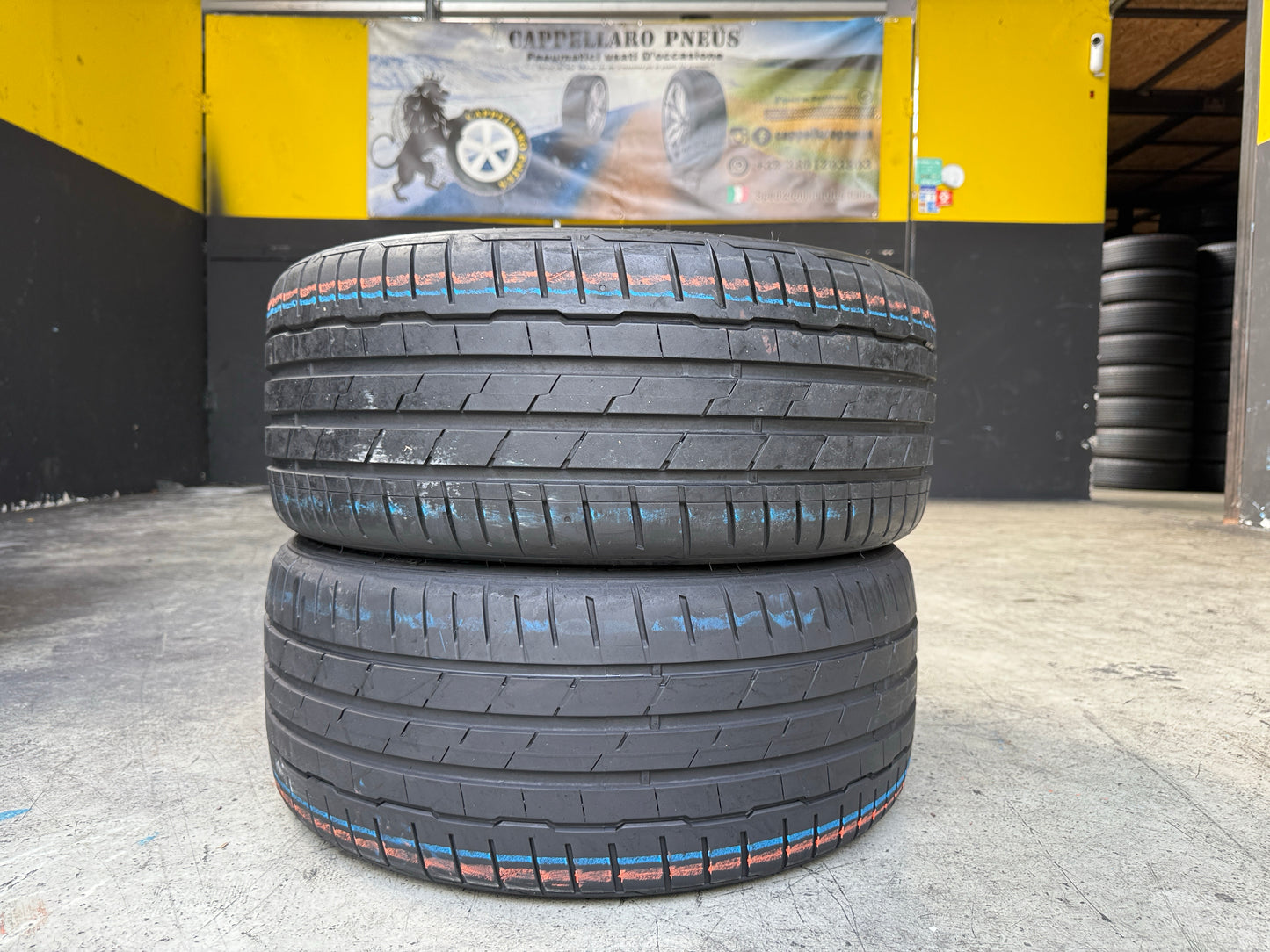 Usato: 2 Pneumatici Hankook Ventus S1 evo 225/40R18 92Y Estivi 80% Residui