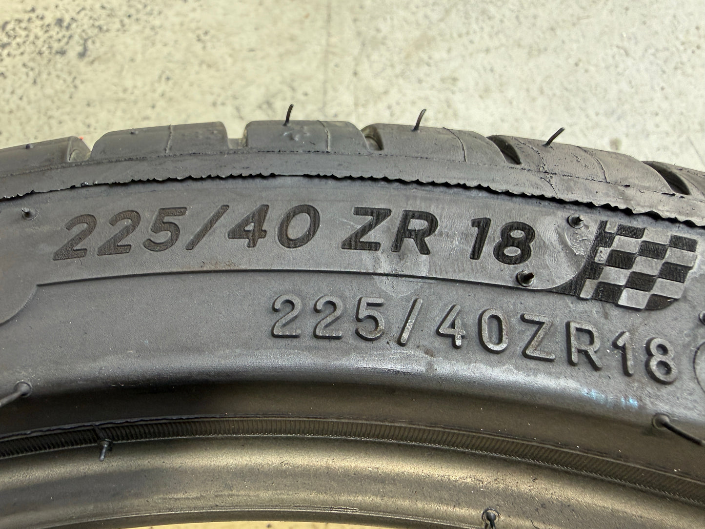 Usato: 2 Pneumatici Michelin Pilot Sport 4 225/40R18 92Y XL Estivi 90% Residui