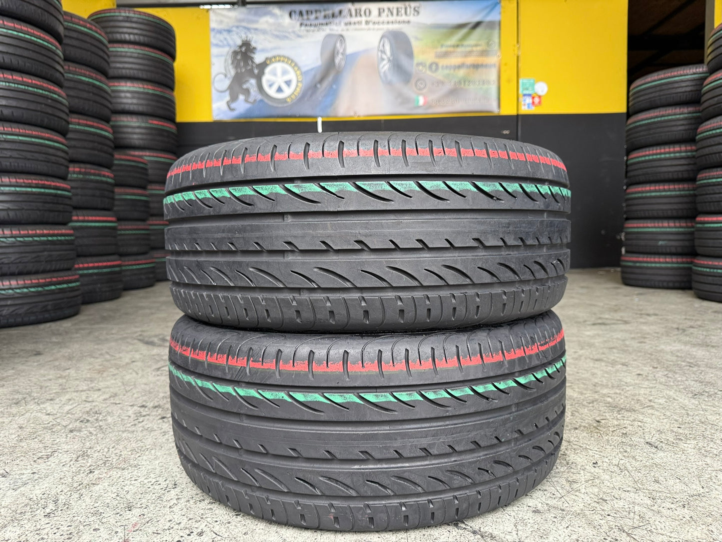 Usato: 2 Gomme 225/40R18 92Y XL Pirelli Estive 90% Residui