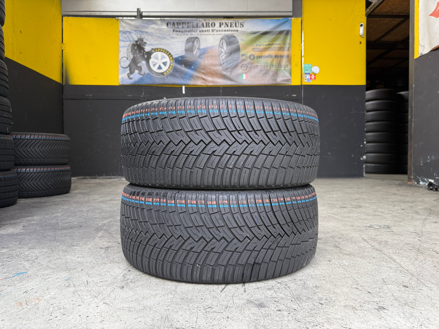 Usato: 2 Pneumatici Pirelli Powergy All Season SF 225/40R18 92Y XL 4 Stagioni 90% Residui