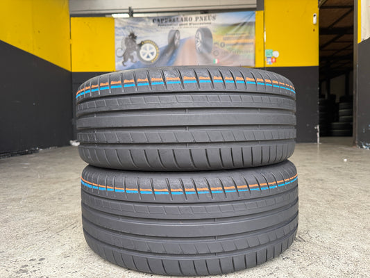 Usato: 2 Gomme 215/40R18 89Y XL Goodyear Estive 90% residui