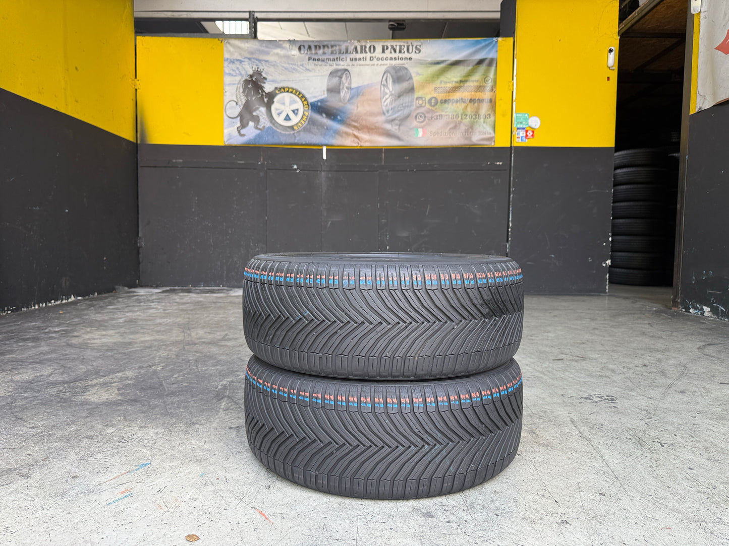 Usato: 2 Pneumatici Michelin CrossClimate 2 SUV 225/45R19 96W XL 4 Stagioni 90% Residui