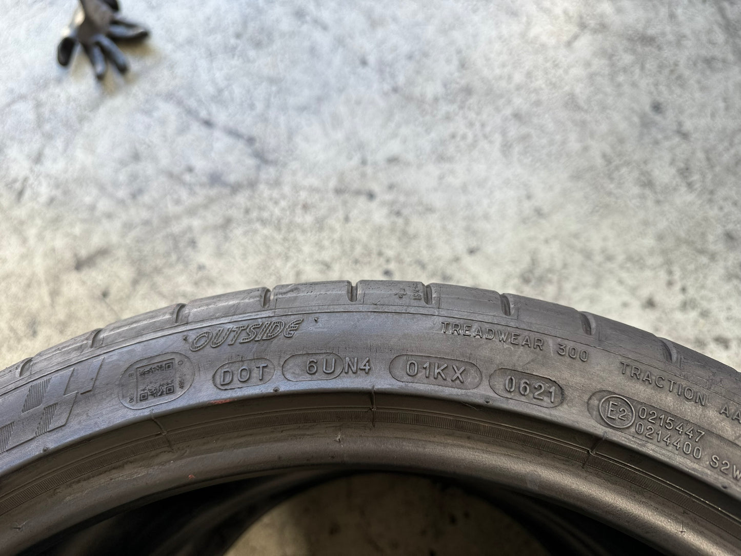 Usato: 2 Gomme 255/35R19 96Y XL Michelin Super Sport Estive 90% Residuo