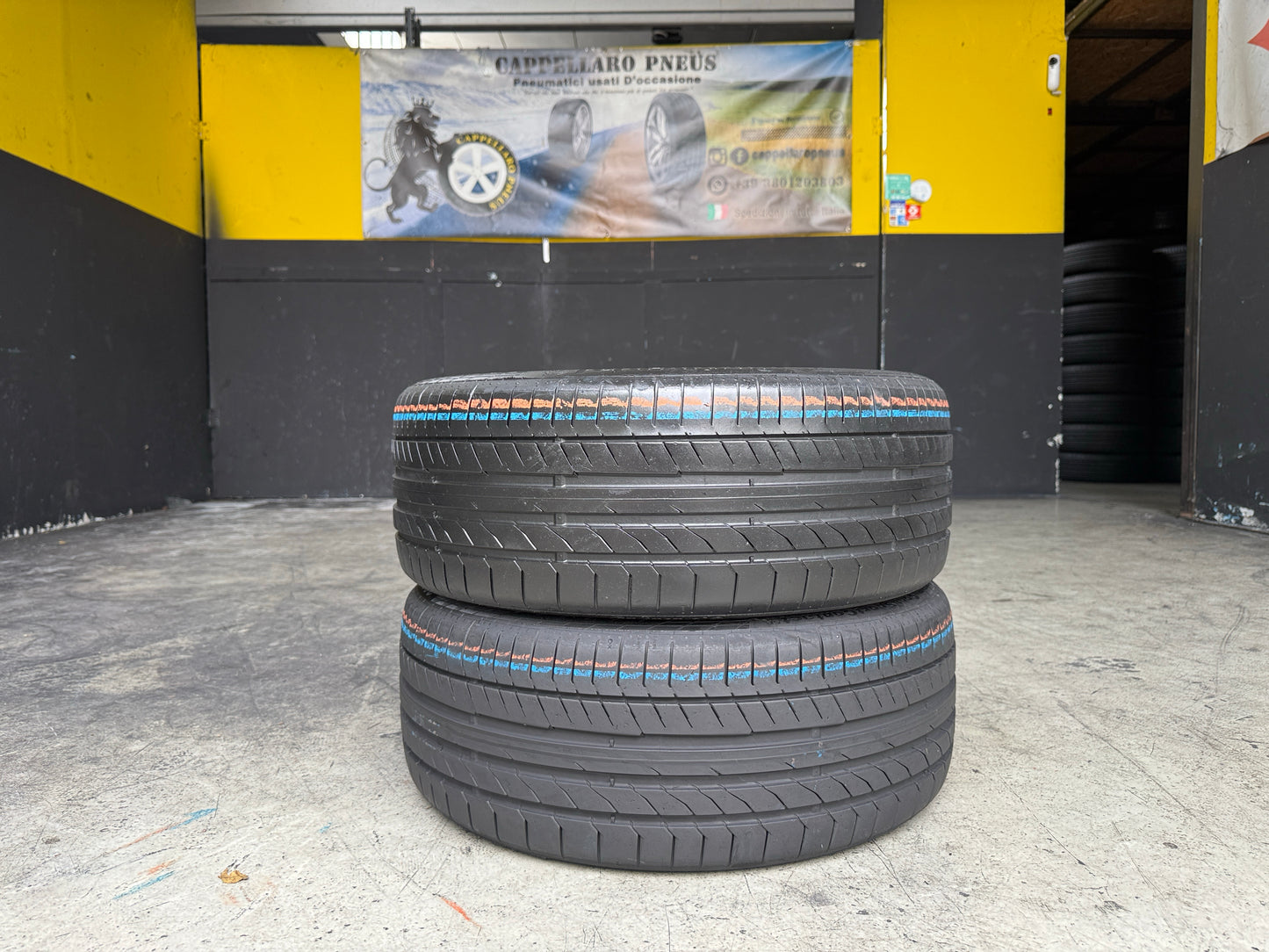 Usato: 2 Pneumatici Continental ContiSportContact 5 P 225/40R19 93Y XL MO FR Estivi 80% Residui