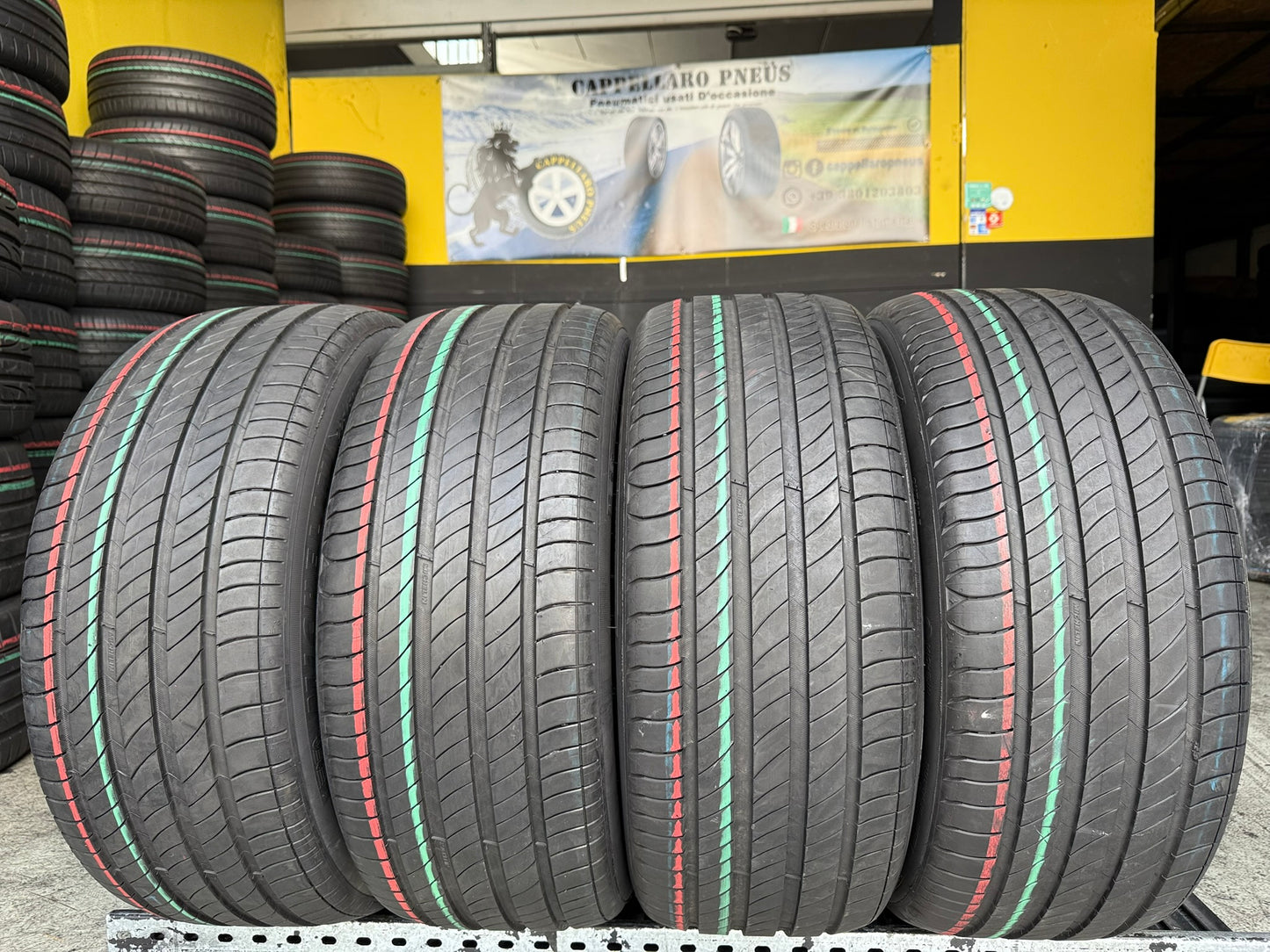 Usato: 4 Gomme 225/50R18 99W XL Michelin Estive 90% Residuo