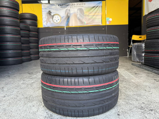 Usato: 2 Gomme 245/35R18 88Y RFT Bridgestone Estive 85% Residuo