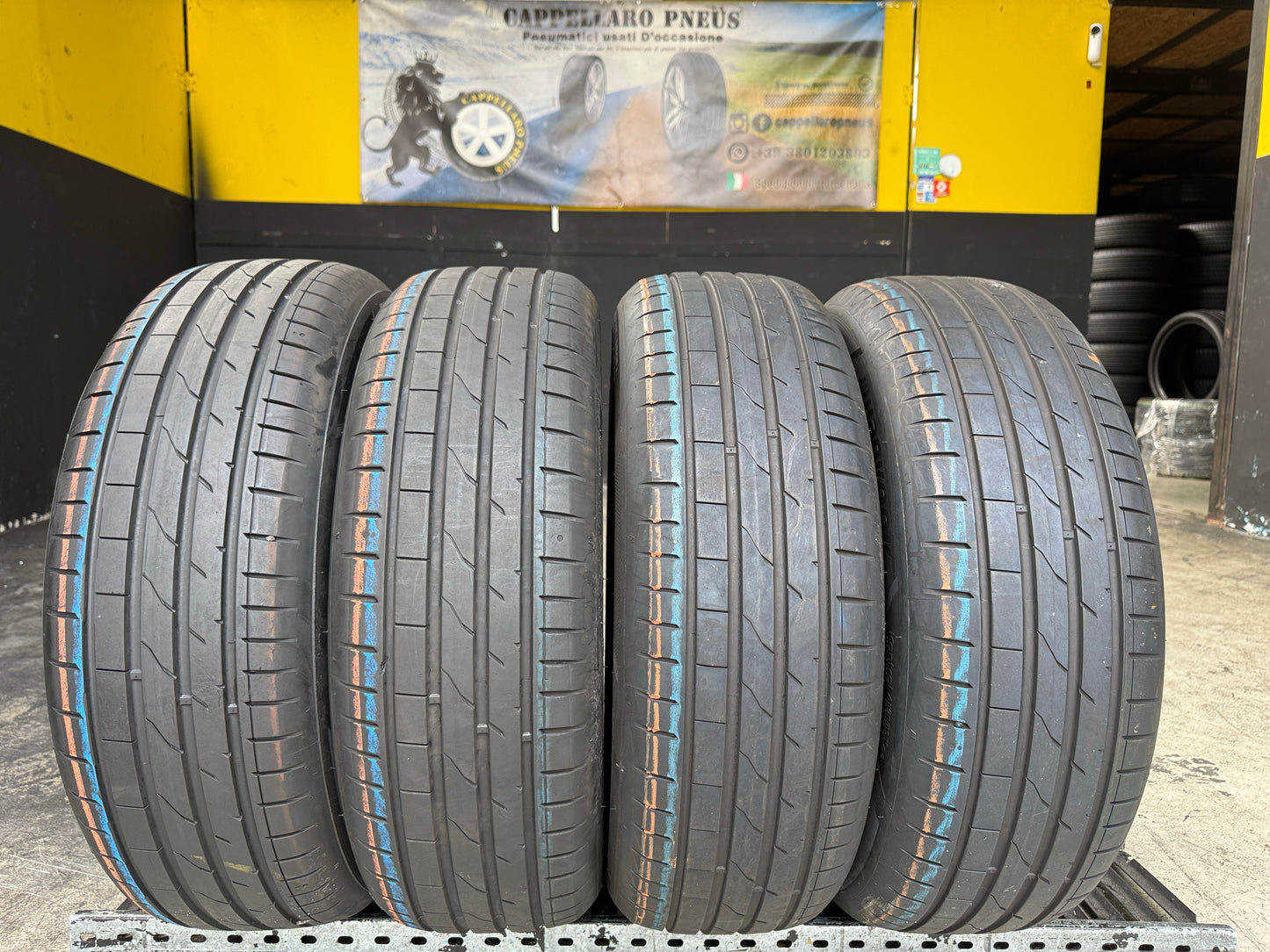 Usato: 4 Pneumatici Hankook Ventus S1 Evo3 K127 205/65R17 100Y XL (*) Estivi 85% Residui
