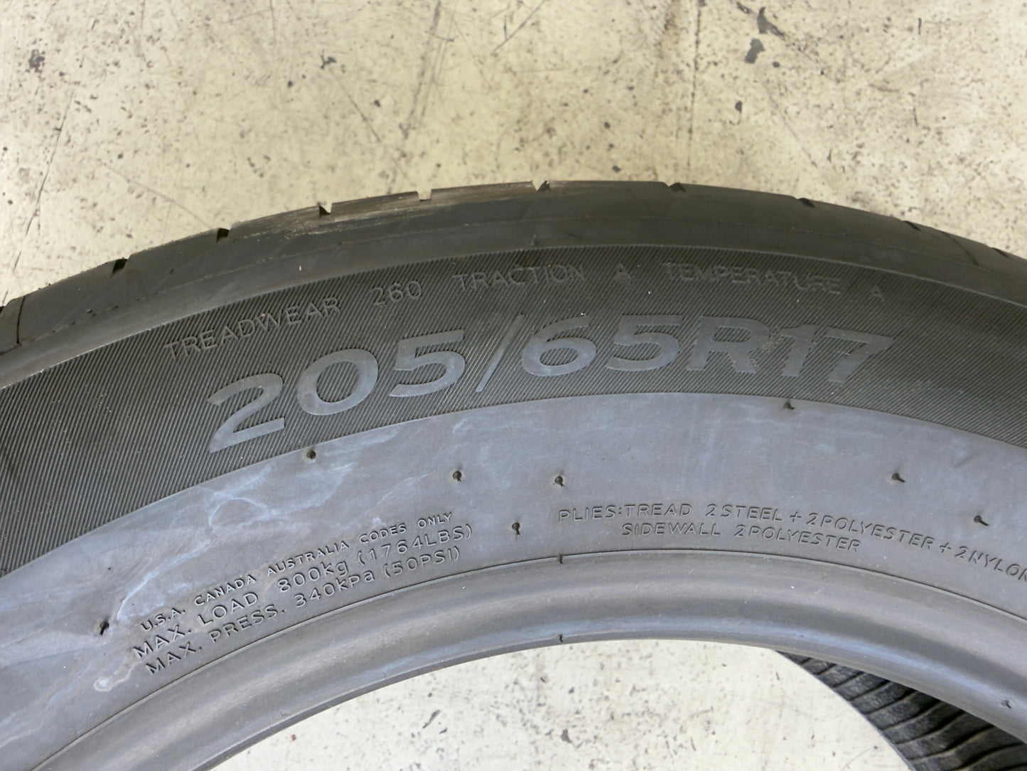 Usato: 4 Pneumatici Hankook Ventus S1 Evo3 K127 205/65R17 100Y XL (*) Estivi 85% Residui
