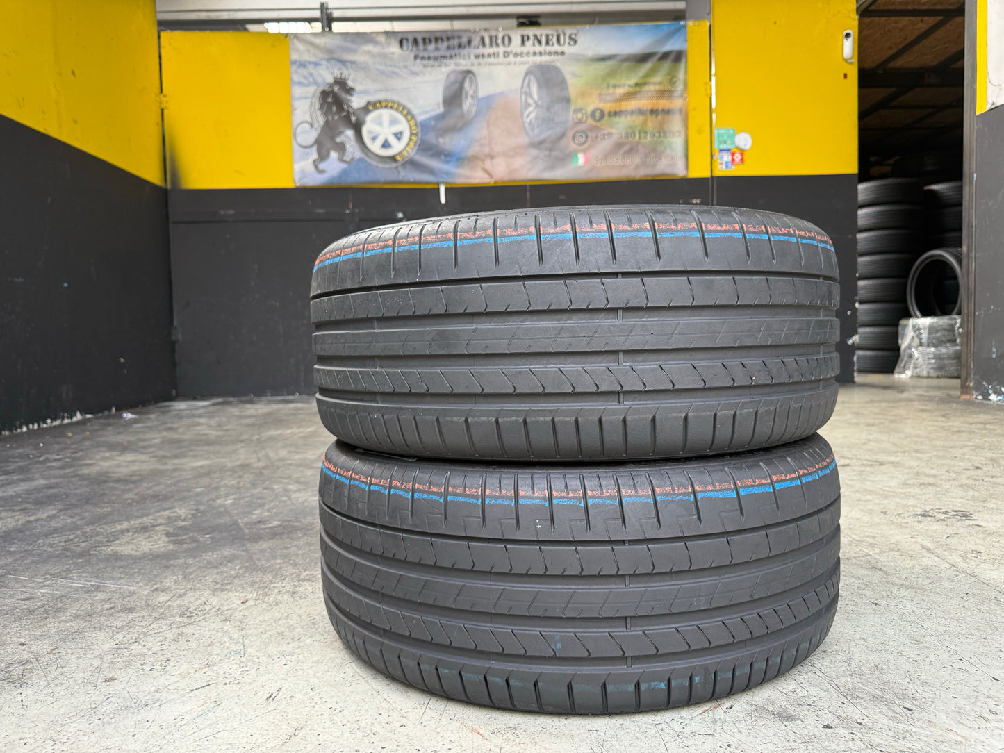 Usato: 2 Pneumatici Pirelli P Zero PZ4 255/40R20 101Y XL NCS MO-S Estivi 80% Residui