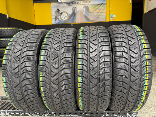 Usato: 4 Gomme 195/55R16 91H Pirelli Invernali 90% residui