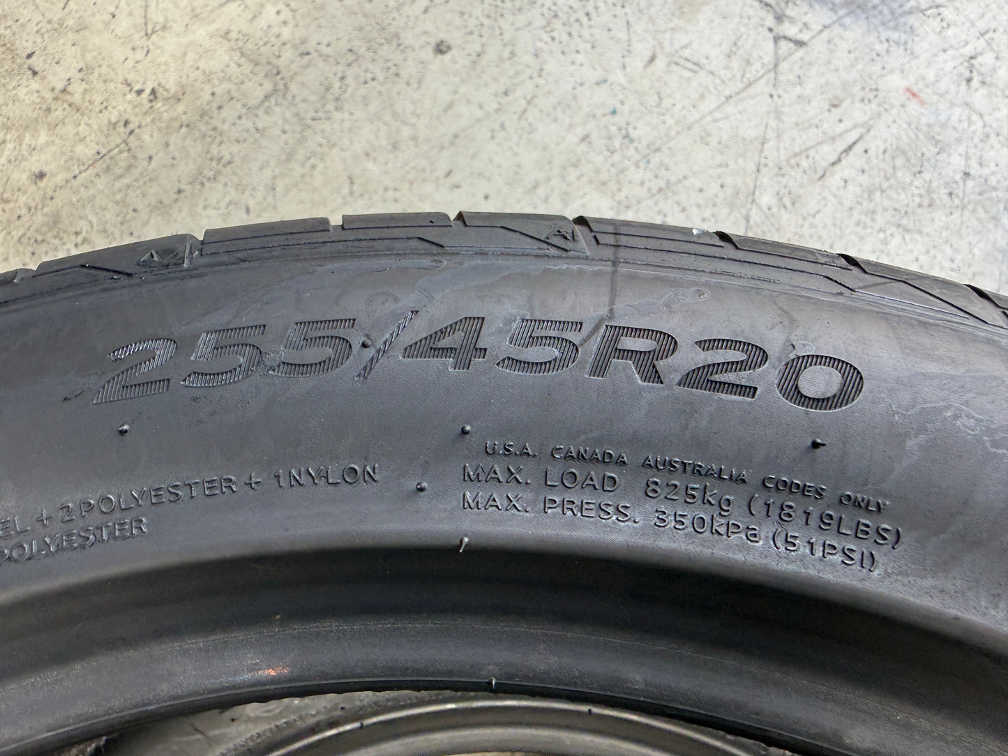 Usato: 2 Pneumatici Hankook Ventus S1 Evo3 EV K127E 255/45R20 101T AO FSL Estivi 85% Residui