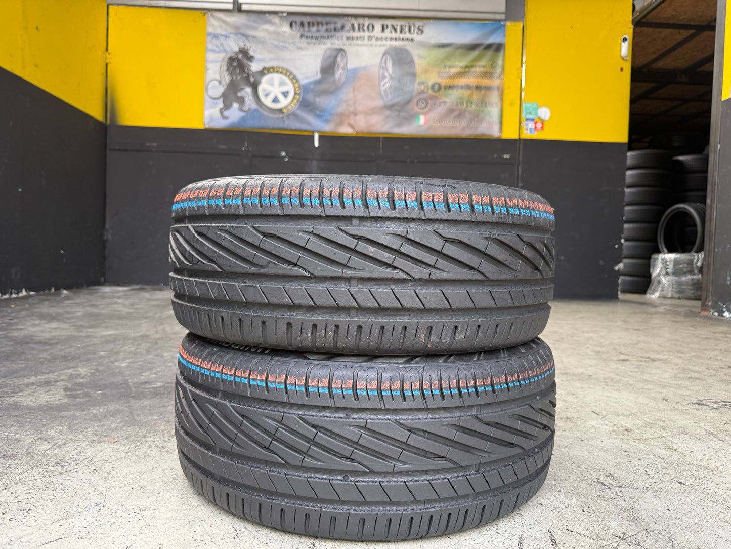Usato: 2 Pneumatici Uniroyal RainSport 5 215/45R17 91Y XL Estivi 85% Residui