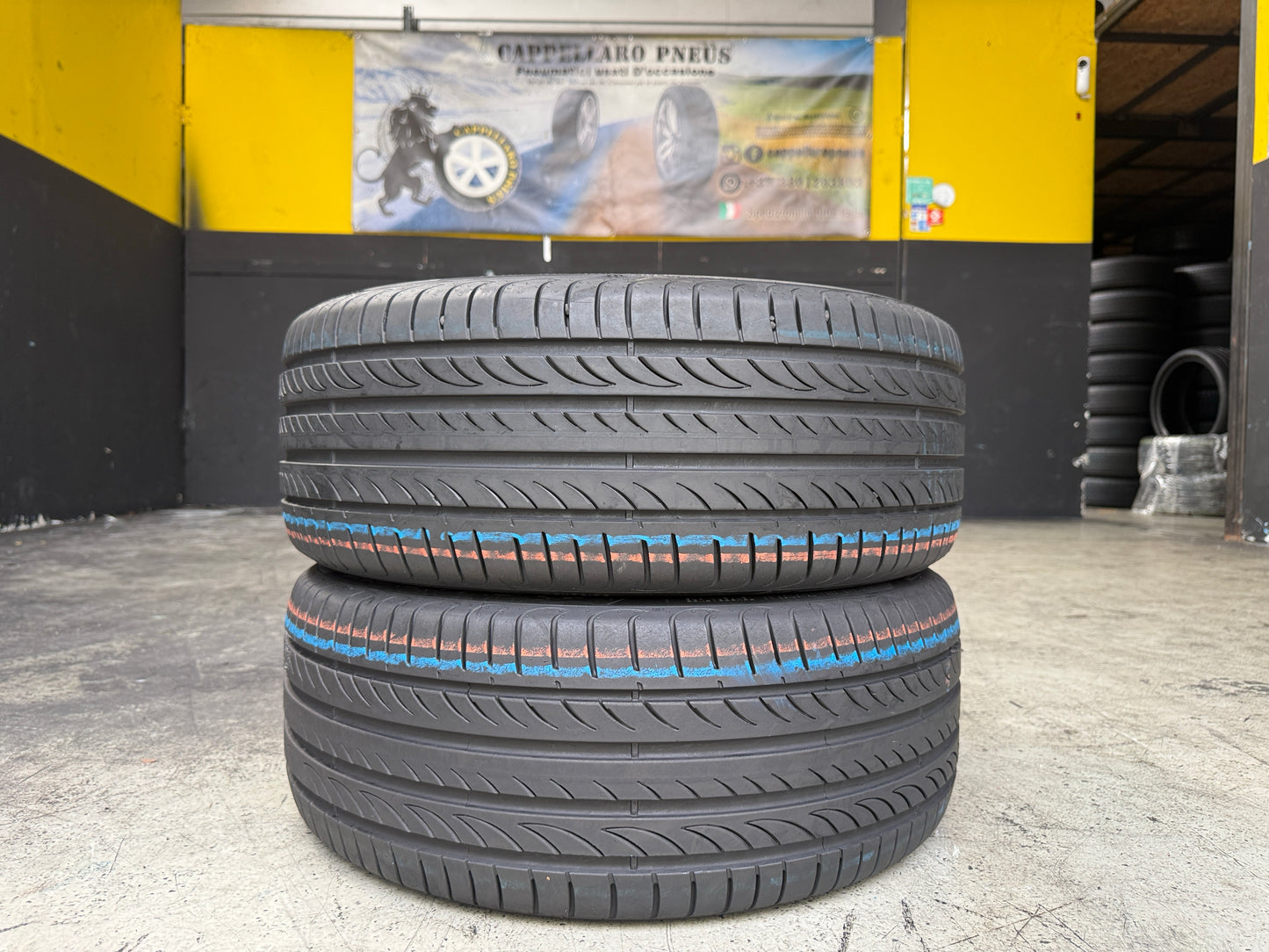 Usato: 2 Pneumatici Pirelli Powergy 215/45R17 91Y Estivi 90% Residui