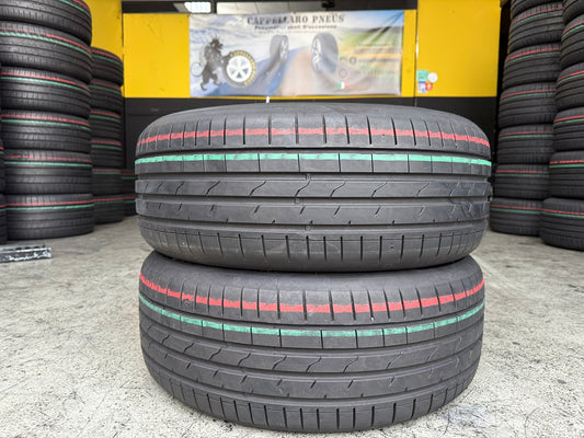 Usato: 2 Gomme 225/55R18 102Y XL Hankook Estive 95% residui