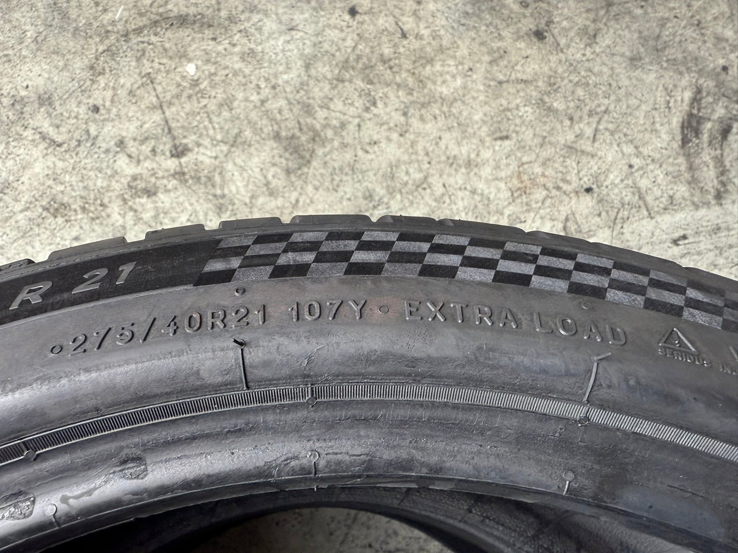 Usato: 2 Gomme 275/40R21 107Y XL Michelin Runflat Estive 90% Residuo