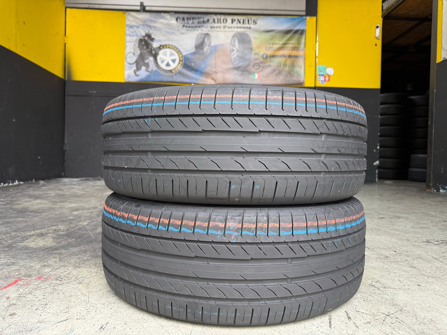 Usato: 2 Pneumatici Continental ContiSportContact 5 SUV 235/55R19 101W AO MFS Estivi 90% Residui
