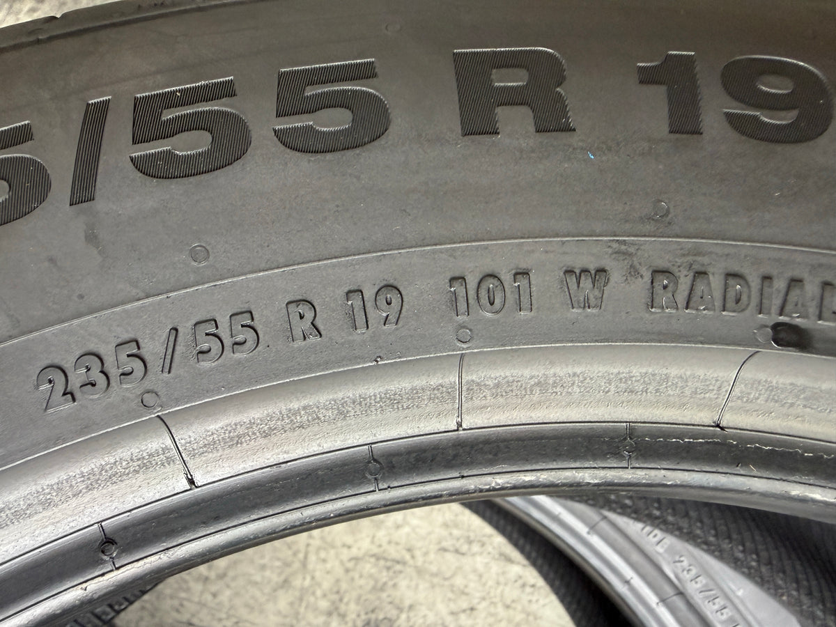 Usato: 2 Pneumatici Continental ContiSportContact 5 SUV 235/55R19 101W AO MFS Estivi 90% Residui