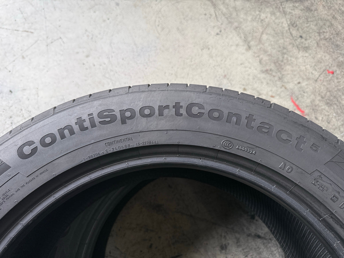 Usato: 2 Pneumatici Continental ContiSportContact 5 SUV 235/55R19 101W AO MFS Estivi 90% Residui
