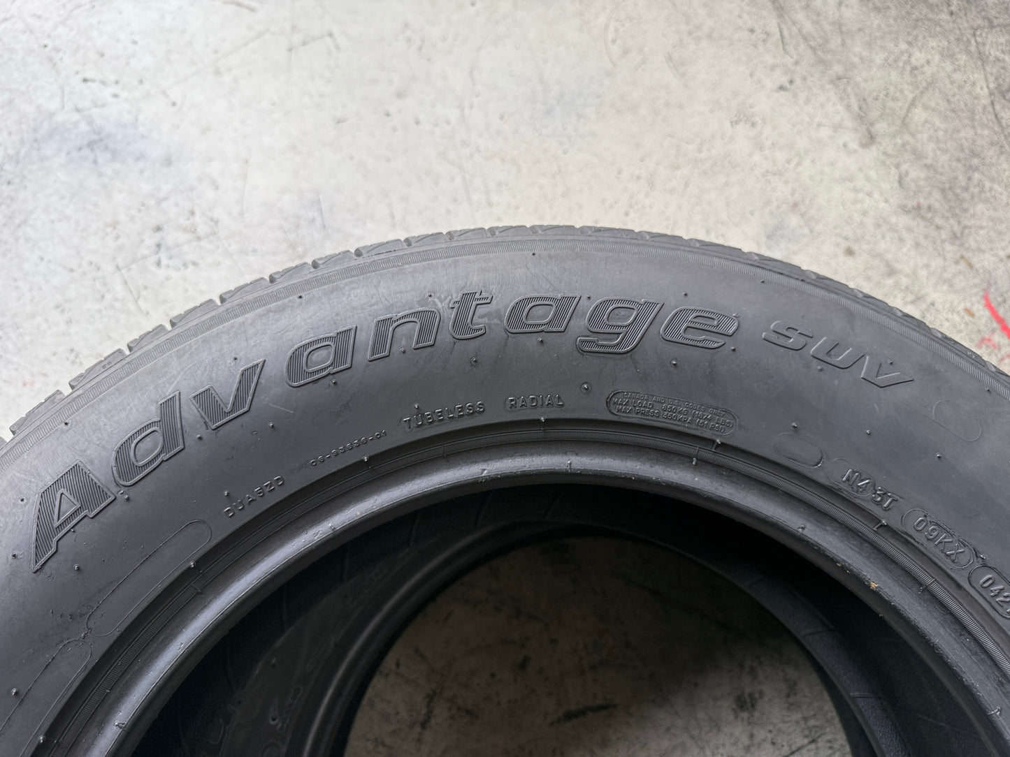 Usato: 2 Pneumatici BFGoodrich Advantage SUV 225/65R17 102H Estivi 85% Residui