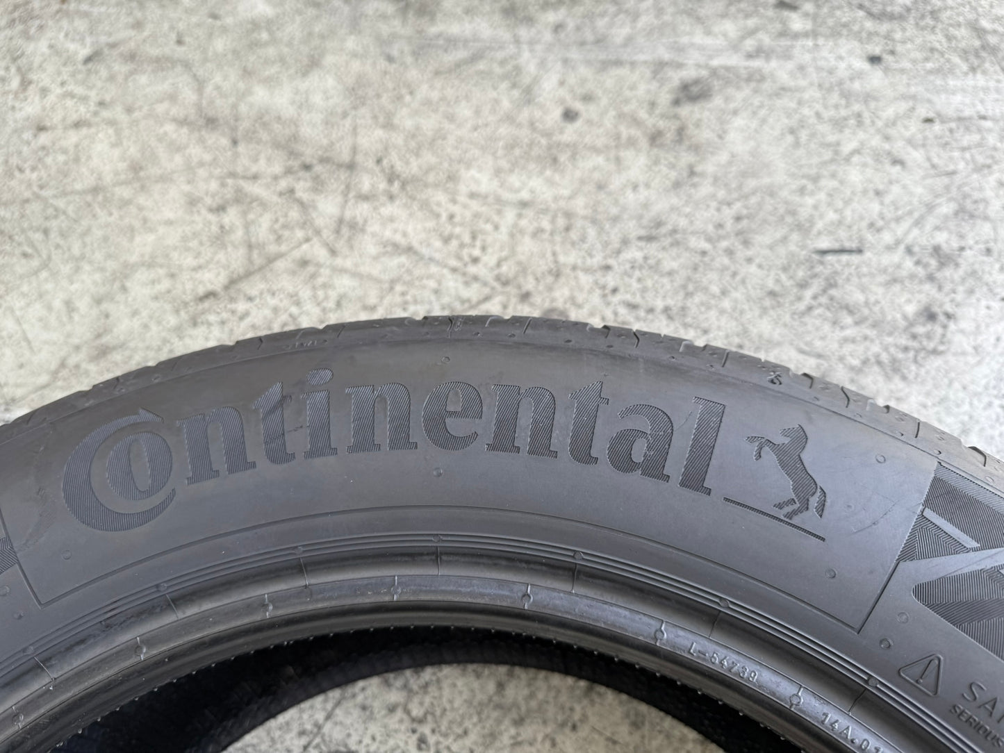 Usato: 1 Gomma 225/55R17 97Y Continental Estiva 90% residui