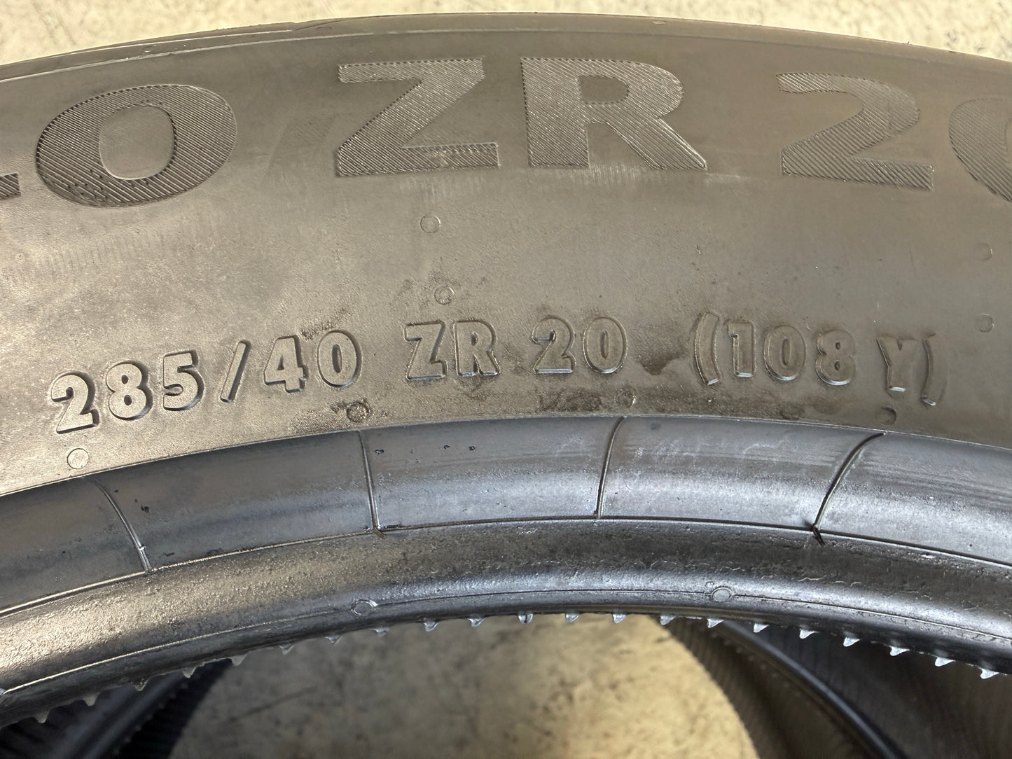 Usato: 2 Pneumatici Continental SportContact 7 285/40R20 108Y XL FR EVc Estivi 80% Residui