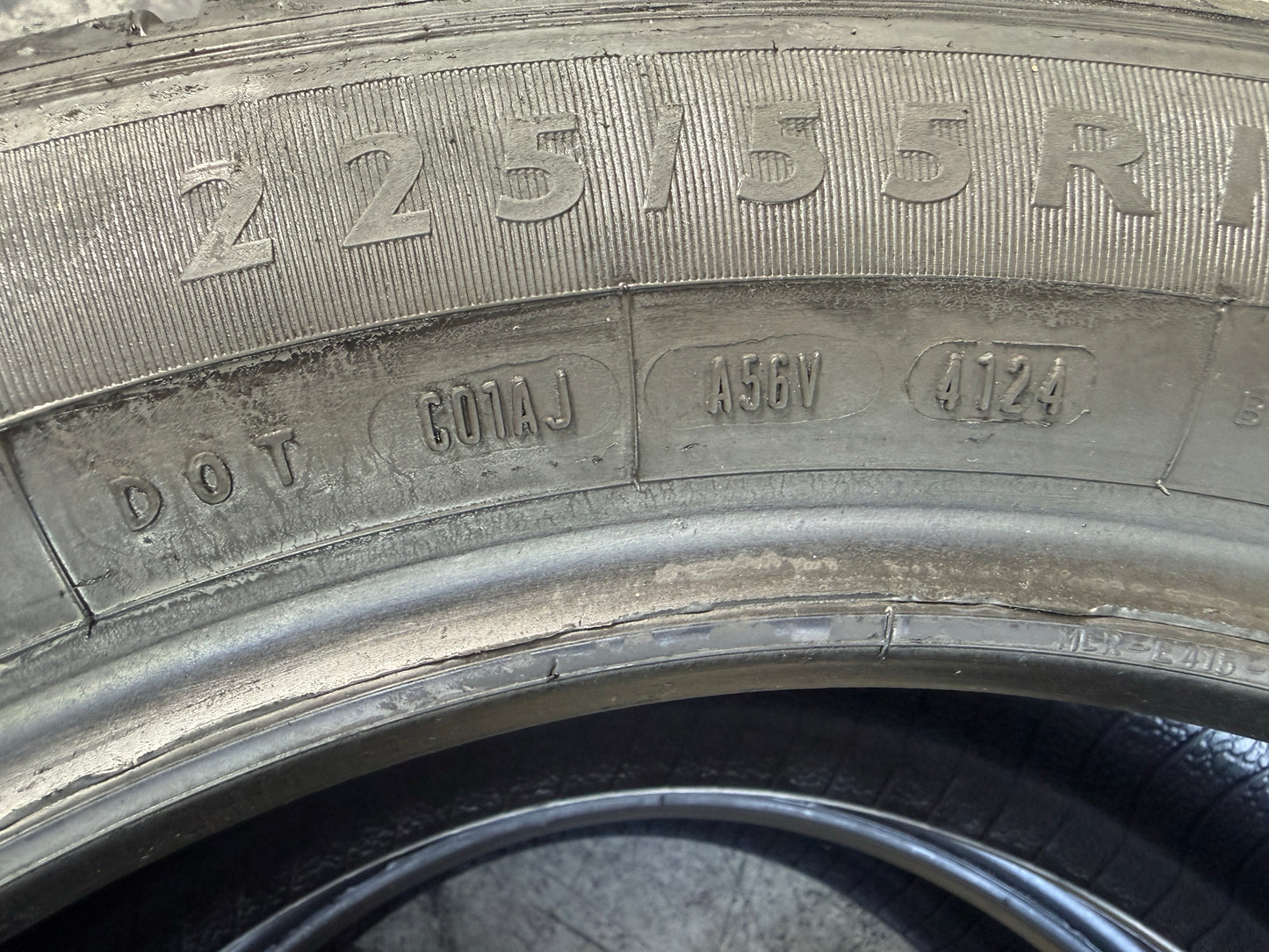 Usato: 2 Pneumatici Dunlop Econodrive 225/55R17C 109/107H 104H 8PR MO-V Estivi 75% Residui