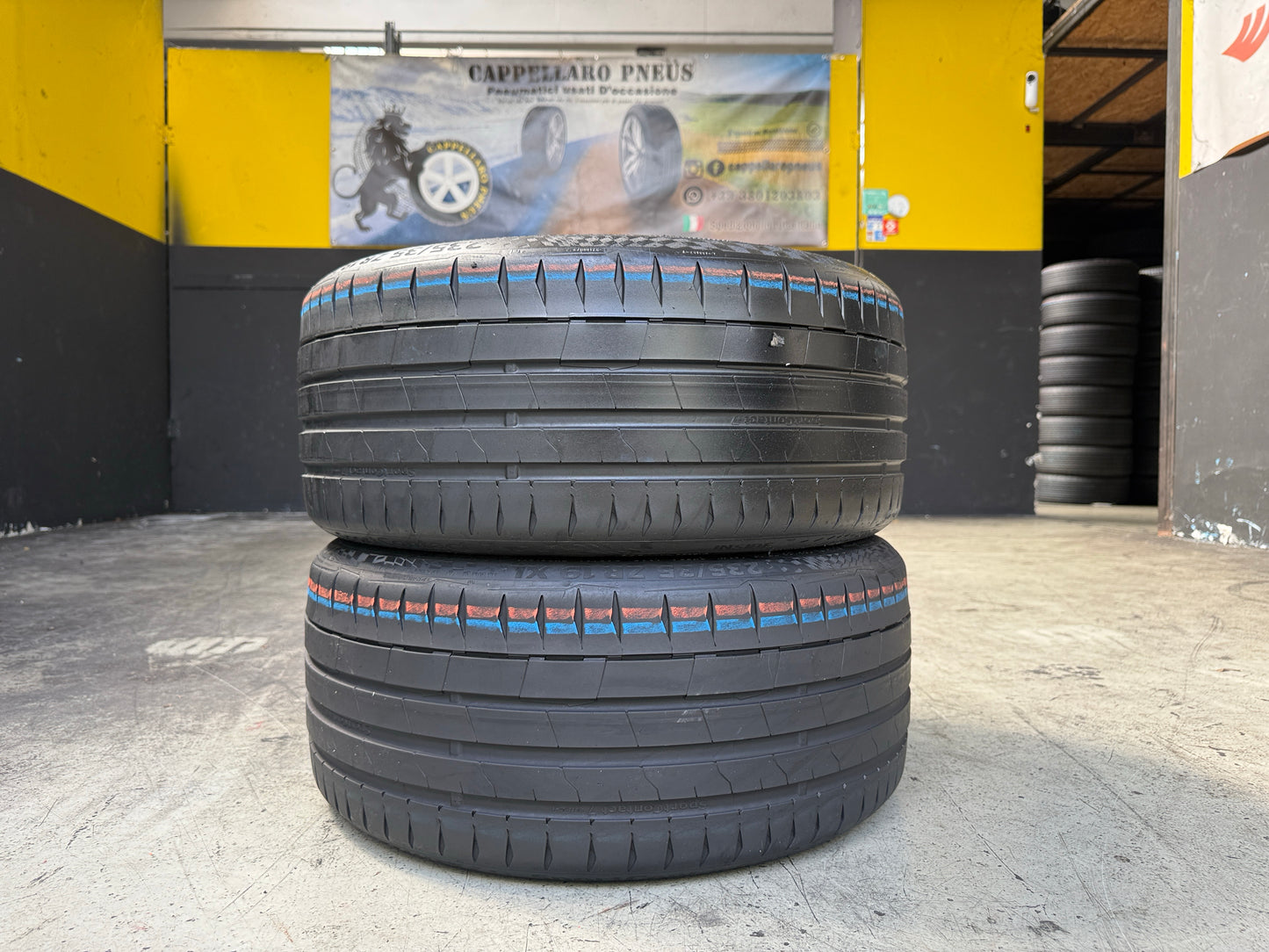 Usato: 2 Pneumatici Continental SportContact 7 235/35R19 91Y XL FR EVc Estivi 85% Residui