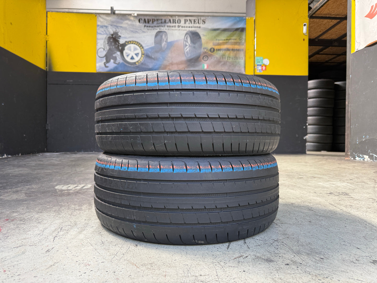Usato: 2 Pneumatici Goodyear Eagle F1 Asymmetric 5 225/40R19 93Y XL MFS MO EVR Estivi 95% Residui