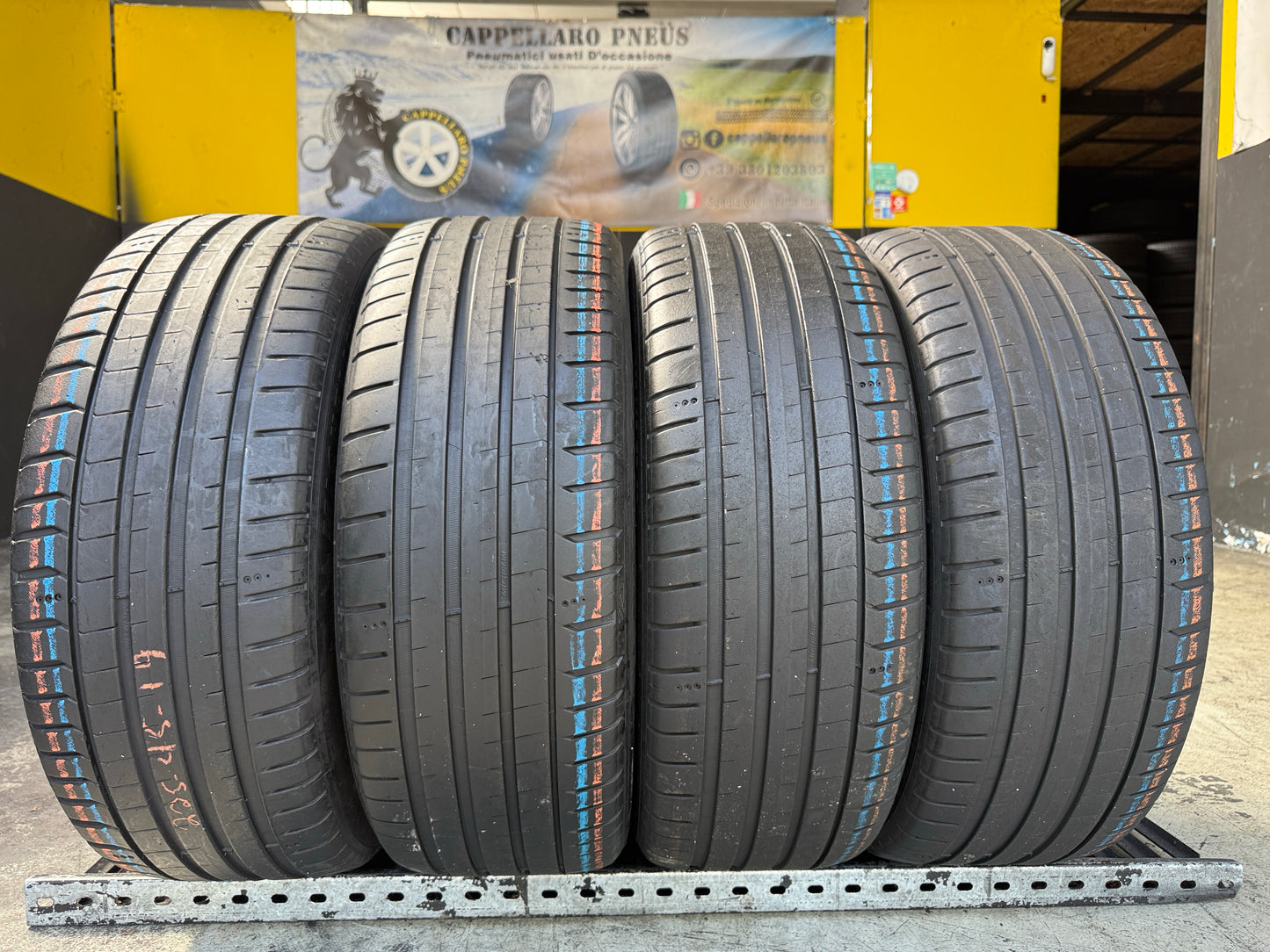 Usato: 4 Pneumatici Michelin Pilot Sport 5 225/45R19 96Y XL Estivi 85% Residui
